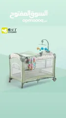  2 سرير تخت بيبي مع ستاند غيار