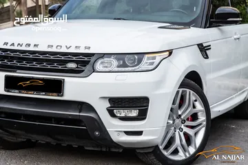  3 Range Rover Sport Supercharge 2014  السيارة وارد الشركة