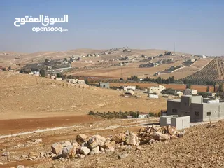  4 3400م للبيع عين والمعمريه مرتفعه ومطله كامل القطعه من المالك مباشره يوجد 3 قطع