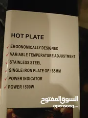  2 غاز كهربائي جديد بالكرتونه غير مستعمل 1500w