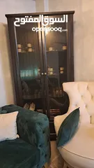  2 بوفيه خشب (فضية)