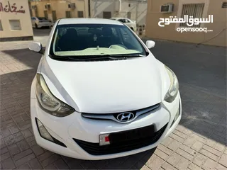  1 Hyundai Elantra 2015 for sale 2850 bd price will be negotiable