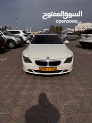  4 للبيع BMW 630i كوبيه بحالة جيدة ( من السيارات المميزة النادرة )