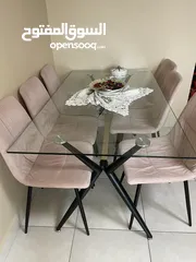  2 Dinning table with chairs