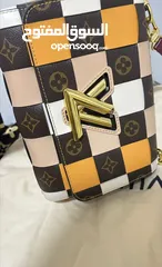 2 Louis Vuitton Twist MM Damier Check Limited Edition bag Multiple colors