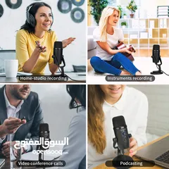  9 مايك تسجيل من براند بويا الأصلي الاحترافي ستريم يوتيوب Boya BY-PM500 Mic for PC & Smart Phone