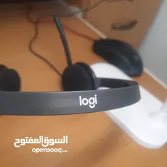  2 سماعة لوجيتك Logitech H340 USB Headset.