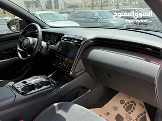  9 هونداي توسان NLine ترخيص 2022 محرك 1600 هايبرد جير أوتوماتيك