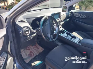  7 هونداي كونا موديل 2021 وارد أمريكي لون اسمنتي قاطعه 28 ألف سقف ابيض بريميوم اصلي