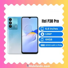  1 ITEL P38 PRO //جهاز P38 PRO بأفضل سعر في  المملكه