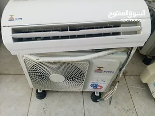  23 مكيف الاصطورة سامسونج التايلندي وليس صيني A+++دجتال ثماني اقطاب الانفيرتر طن ونص شبه جديد وفي طن