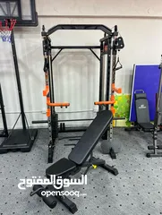  9 جهاز رياضي ملتي جيم هيفي ديوتي متعدد الاستخدام  بكفالة سنتين  بسعر مميز جداً