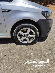  2 قولف كادي للبيع 2017 لون سلفر
