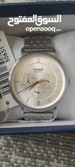  1 "ساعة كاسيو موديل 2023 فضية"   casio model 2023 silver