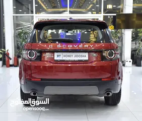  7 Land Rover Discovery Sport SE Si4 ( 2016 Model ) in Red Color GCC Specs