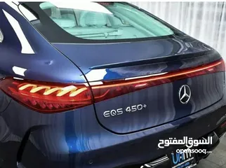  29 مرسيدس بنز EQS 450 + بحالة الوكالة وكفالة الوكالة