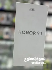  1 جهاز HONOR 90 lite بأفضل سعر في المملكة جديد مسكر بالكرتونة