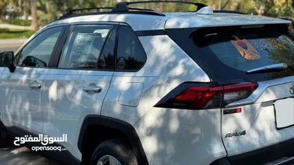  10 Rav 4 راف فور 2019 لون ابيض رقم بغداد