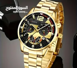  6 بس شوف فخامة المنظر من اقوى الساعات واقوى جودة واقوى سعر والتوصيل متاح لكل فلسطين بلا استثناء.......