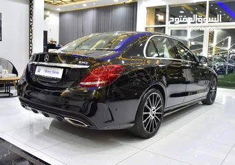  5 Mercedes Benz C200 ( 2018 Model ) in Black Color GCC Specs