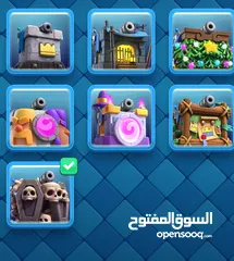  3 حساب كلاش رويال فوق المتوسط للبيع