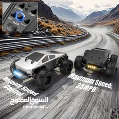  5 شاحنة RC WayEee الوحشية – سرعة 35 ميل/ساعة بلا منافس  مغامرات على كل التضاريس مع قوة دفع رباعي