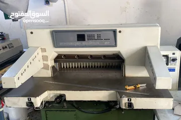  5 مقطع ورق وكرتون Paper cutting machine
