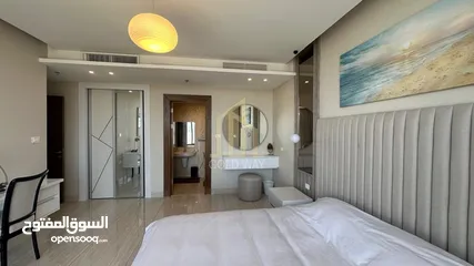  3 في أجمل مناطق عبدون شقة مفروشه للبيع طابق ثامن 133م بسعر مميز / ref 9539