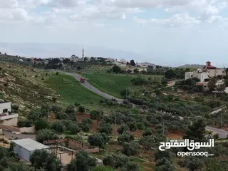  3 2300 م السلط المغاريب قطعة ملوكية تصلح ل فيلا او مزرعة اطلالة ع الغرب و جبال فلسطين