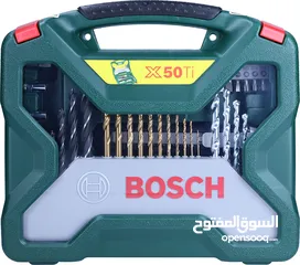  1 طقم اكسسوارات دريل بوش الاصلي 50 قطعه Bosch
