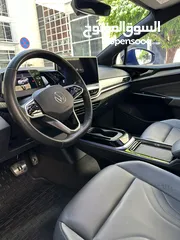  9 فوكس فاجن ID4 Crooz pro piano Black    2022وارد شركه البستنجي