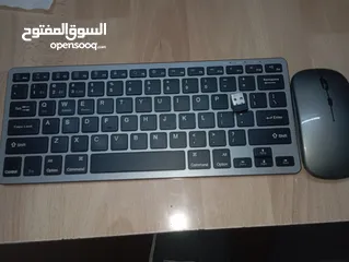  21 ماوس كيبورد لاسلكي بحاله جديد   0000000000000000000000000000000000000000000000000000000000000000000