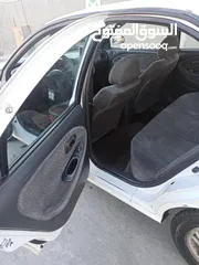  9 هونداي افانتي بيضاء .. موديل 97