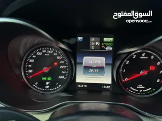  8 Mercedes C350e Plugin Hybrid - مرسيدس بلج ان هايبرد ممشى 28 الف كيلو غرغورية   C350e