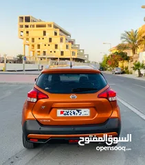  7 *NISSAN KICKS*  *Agency Bahrain* *Model -  *2020* *Km - 53k km Only* Engine - 1.6 L  Color – Orange