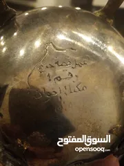  5 أواني فضيه درجه اولى لتقديم الشاي هاند ميد