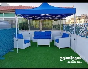 25 طقم راتان 5 مقاعد 125د شامل توصيل داخل عمان  يتوفر أطقم رتان سباعي  يتوفر جميع الالوان  راتان بيور