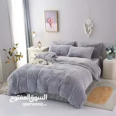  23 شرشف تخت مجوّز فرو – نعومة وفخامة بدفء ولا أروع! الشتاء عالابواب ولازمنا ألوان حلوة ودافئة