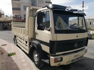  7 قلاب مرسيدس 817 للبيع فحص كامل موديل 94 ماتور 20 اسود انتر كولر محور 370