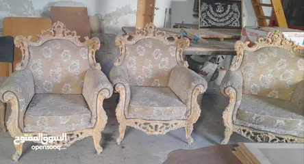  3 مقاعد جلوس موديل حفر