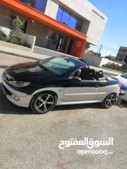  5 سيارة بيجو 206cc كشف موديل 2006 للبيع