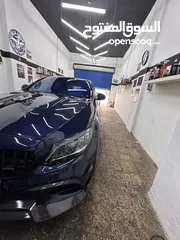  2 مرسيدس بنز C350e - غرغورية - نايت باكج C63 Kit  Stage 1 + RaceChip - GTSBlack