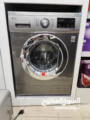  12 عرض نااار على غساله ال جي 7 كيلو ابيض او سلفر دايركت درايف وجميع الأحجام