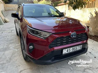  2 تويوتا Rav4 خمري موديل 2021