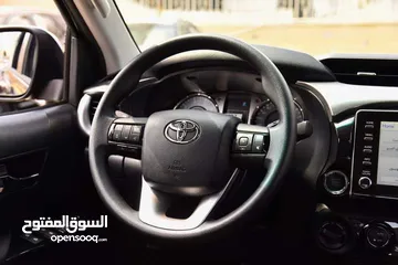  14 Toyota Hilux 2024  هايلوكس 2024 اتوماتيك لون اسود عداد زيرو كفاله الشركة