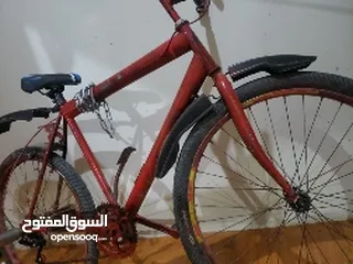  3 دراجة هوائية تعاشيق احمر الاصلي