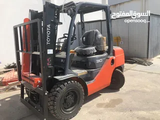  5 فورك لفت للايجار شهري سنوي  NEW Forklift for rent monthly & eyers