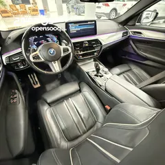  12 BMW 530 M//PAKITوارد الماني اصل ام فل الفل اضافات بالسعر الافضل والمميز