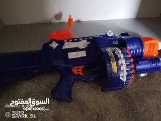  12 مسدس كهربائي للبيع للاطفال لون ازرق للاطفال لجميع الاعمار سهل الاستخدام