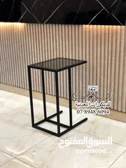  4 الثقة للديكورات المعدنية والخشبية طاولات معدن مودرن و واطقم سرفيس طقم المتداخل فقط 35دينار 078948609